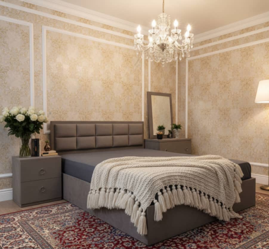 تخت خواب مدل میلان