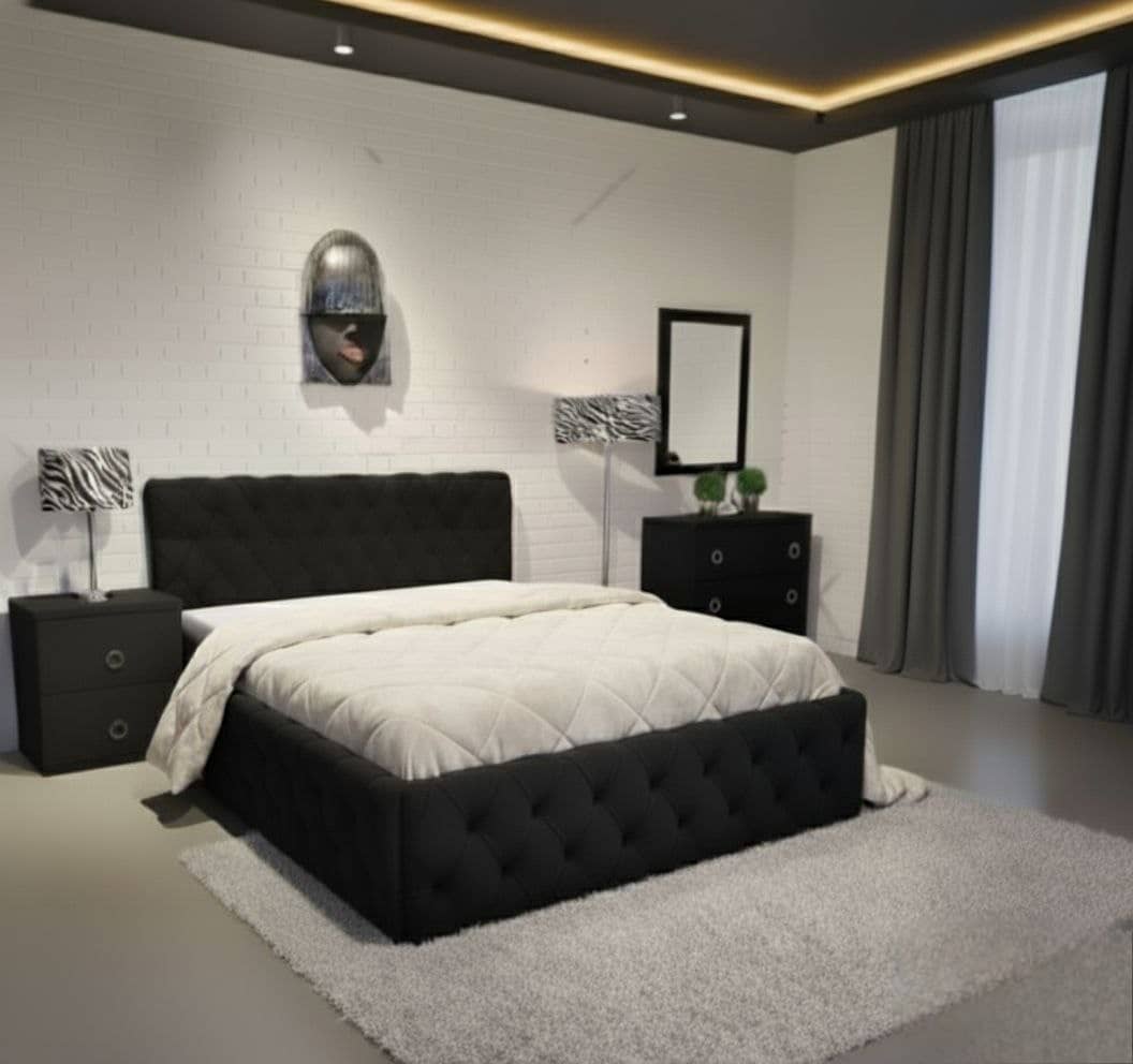 تخت خواب مدل تمام لمسه