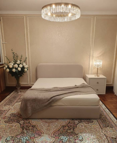 تخت خواب مدل تاج گرد